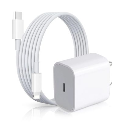 Unigen 20W Type-C Pd 3X Fast Charger 1M Type C To Lightning Cable For Charging Of Apple Devices