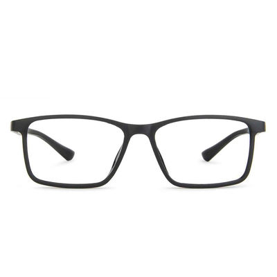 Screen Glasses Blue Block Zero Power Matte Black Full Rim Rectangle LB E13738 C1
