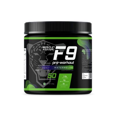 F9 Pre-Workout - 50 Servings Bcaa Watermelon