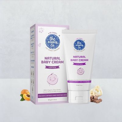 The Moms Co Natural Baby Cream For Kids | 3 months - 1 year