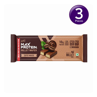RiteBite Max Protein Choco Temptation 10g Protein Millet Wafer Bar Combo