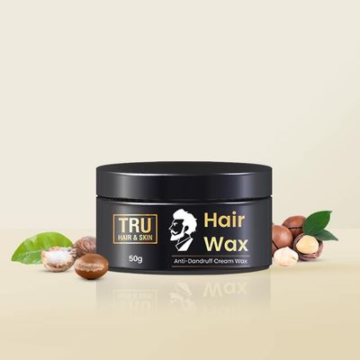 SPF 50 Styling Cream for men: 3-in-1 | Hair sunscreen + Argan Oil + Hair wax