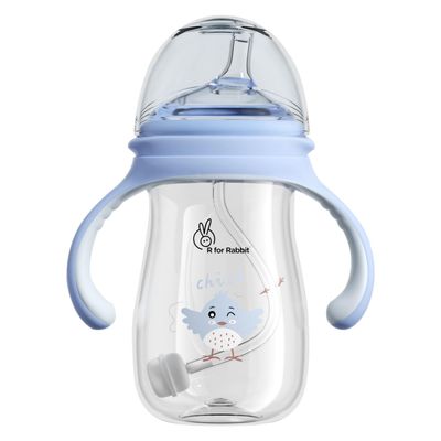 Tritan Tweet 240 ml Baby Spout Cup (Blue)