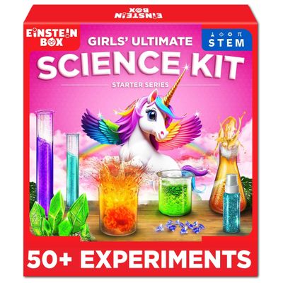 Ultimate Girl's Science Starter Kit For Girls 6-14 Years Old