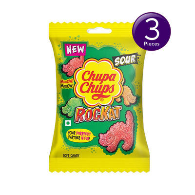 Sour Rockat Assorted Flavour Soft Candy Combo