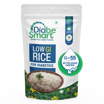 Diabesmart Low Gi Rice - Sona Masoori Diabetic Care White Rice For Sugar Control