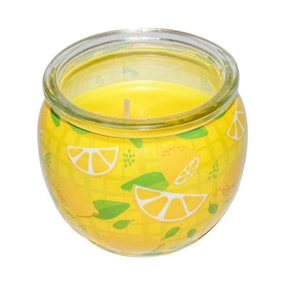 Shrink Sleeve Glass Candle | Lemon Grass | Pan Aromas