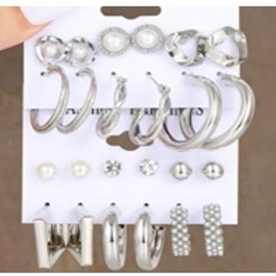 Earrings | YCFJER-064STDHOP-C-SL