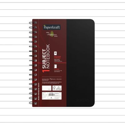 Notebook Single Line (18 x 25 cm, 160 Pages)