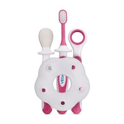 Vega Baby & Mom Dental Kit Oral Care For Soft Baby Gums | Dental Hygiene And Training | Vboc3-01