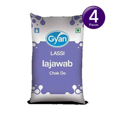 Gyan Dairy Plain Lassi Pouch Combo