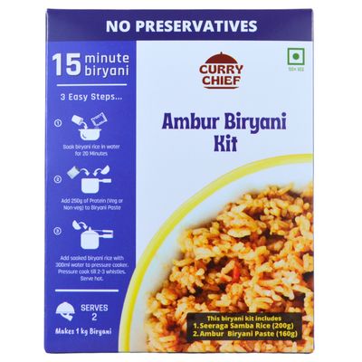 Ambur Biryani Kit | Ready to Cook Meal