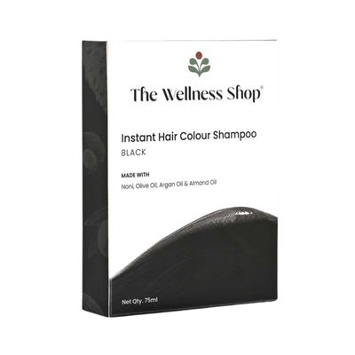 Instant Black Hair Coloring Shampoo Conditioner