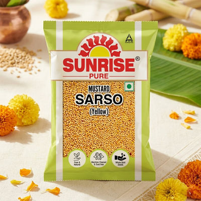 Yellow Mustard/Sarso Seeds | Whole