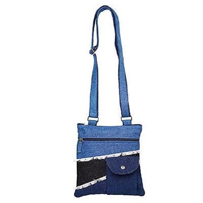 Denim Rugged Sling Bag