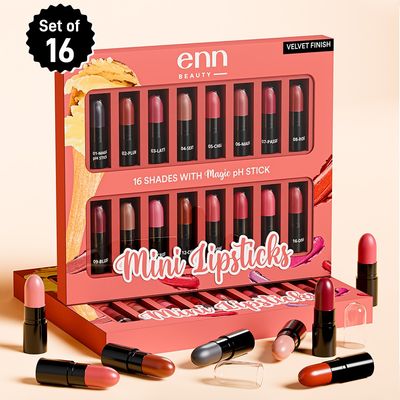 Mini Lipstick Kit | pH Color Changing Lipstick | Set of 16