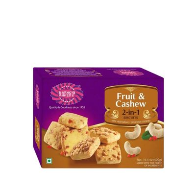 2in1 - Fruits and Cashew Biscuits
