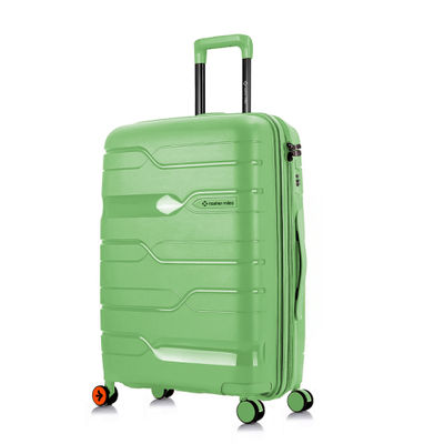 Paris Check-In Hard Sided Polypropylene 28 Inch|75 cm Trolley Bag - Avacado Green