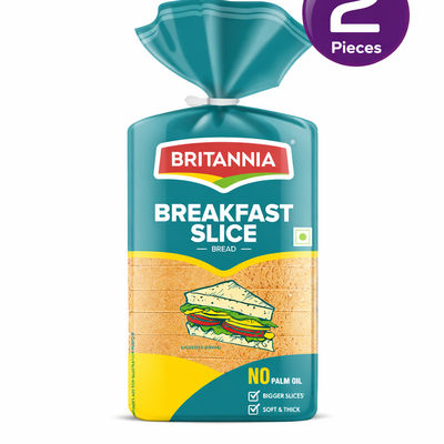 Britannia Breakfast Slice White Bread Combo