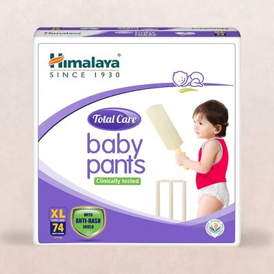 Himalaya Total Care Pant Style Diaper | XL | 74 pcs