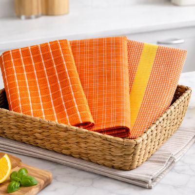 Kitchen Towel Set | Orange - 40 x 60 cm
