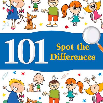 101 Spot The Differences : Fun Activity Books For Children