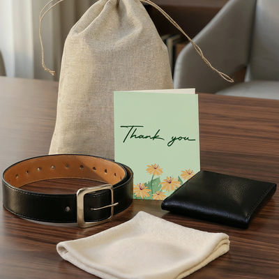 Father's Day Gift Hamper with Wallet, Belt & Handkerchief | Mad Over Print