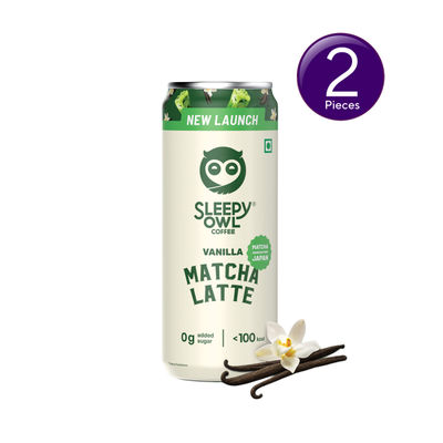 Vanilla Matcha Latte Cold Coffee Can Combo