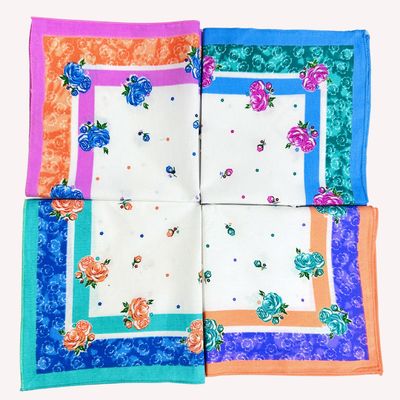 Women's Cotton Handkerchiefs for Daily Use | Multicolour