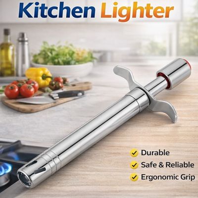 Everest Stainless Steel Gas Stove Lighter