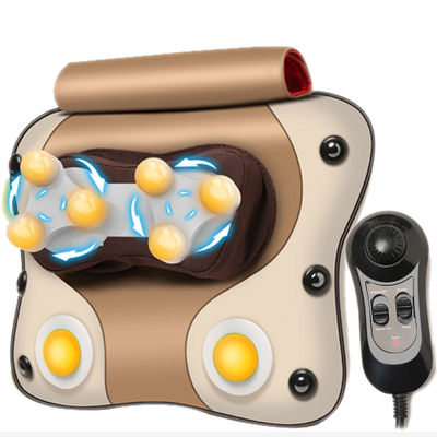 Dr Physio 3D Cushion Massager with HEAT and speed controller for Back Cervical and Neck Pain