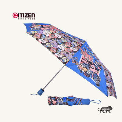 3 Fold Manual Kids Umbrella Mickey Mouse Print