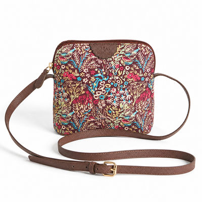 Women's Crossbody Sling Bag | Stylish Printed Canvas Box Sling Bag