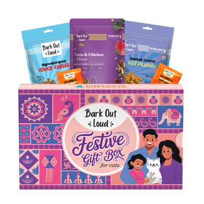 Special Cat Gift Box | Treats, Shampoo & Supplements