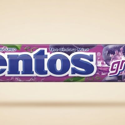 Mentos Grape Candy Roll