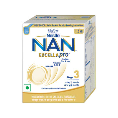 Nestle Nan Excella Pro Stage 3 Follow-up Formula Milk Powder (After 12 Months)