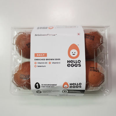 Hello Daily Enriched Brown Eggs