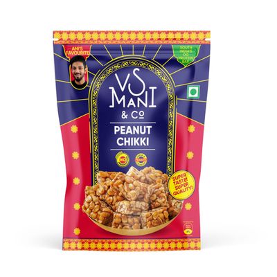 Peanut Chikki Made With Jaggery
