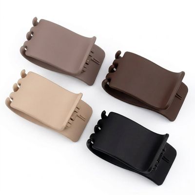 Hair Accessories | Cross Medium Matte Hair Clips | Pack of 4