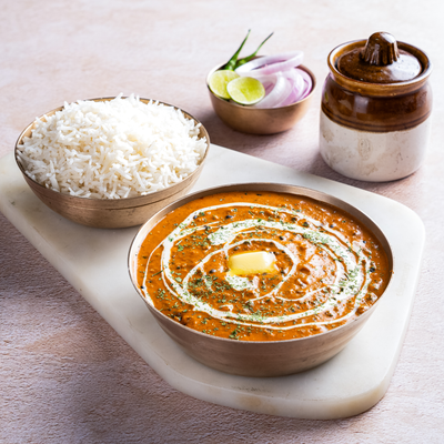 Dal Makhani & Rice