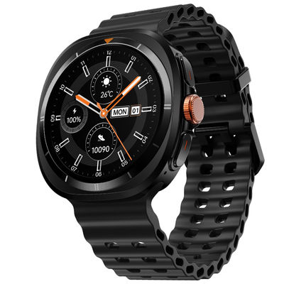 Fire-Boltt Axiom Smart Watch 1.43" SUPER AMOLED Display, Rotating Crown,Smart Watch for Man | Black