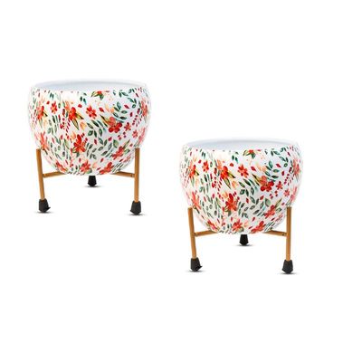 Reva Home Decor Vase With Stand I Desktop/Bedroom Corner Table/Home Decor Centepie