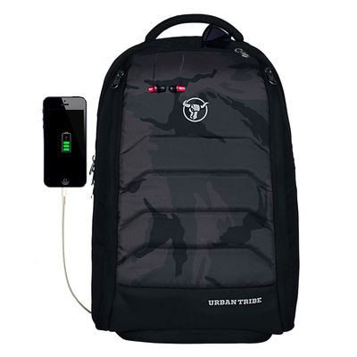 Unisex Camouflage Polyester 35 L Laptop Backpack | Camo Green - 15.6 Inches