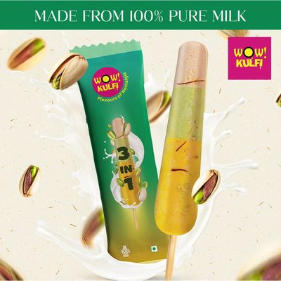 Wow! Three In One Kulfi Ice Cream