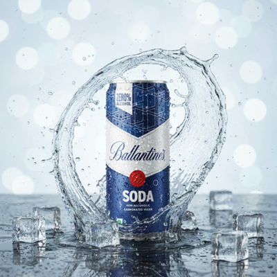 Non-Alcoholic Carbonated Soda Water