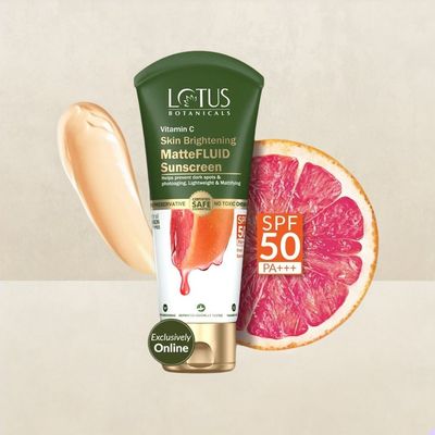 Vitamin C Matte Fluid Sunscreen Sun Protect & Skin Brightening SPF 50