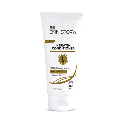 Keratin Hair Conditioner Anti Frizz Instant Glossy Moisturized Hair Paraben Free