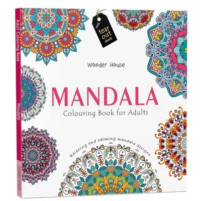 Mandala: Colouring Books For Adults With Tear Out Sheets