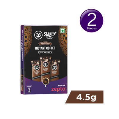 Hazelnut Arabica Instant Coffee Sachets Combo