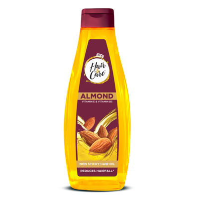 with Almond | Non-Sticky Hair Oil